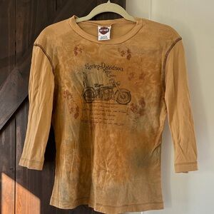 Harley-Davidson 3/4 sleeves shirt